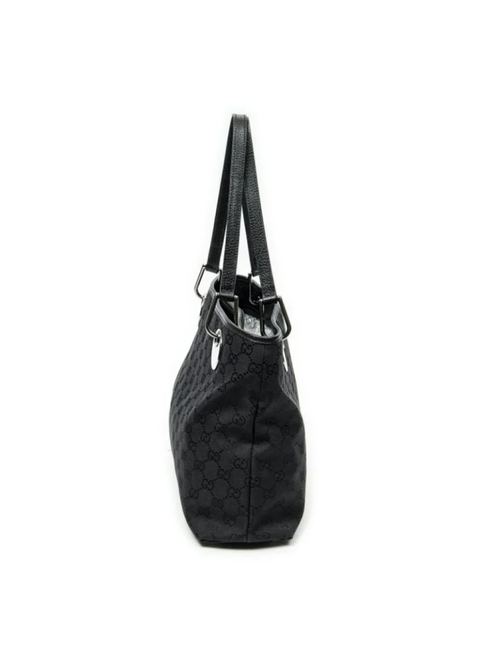 Gucci Eclipse Tote Black GG Canvas - Picture 3 of 10